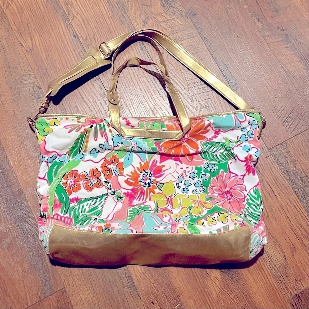 LILY PULITZER duffle bag